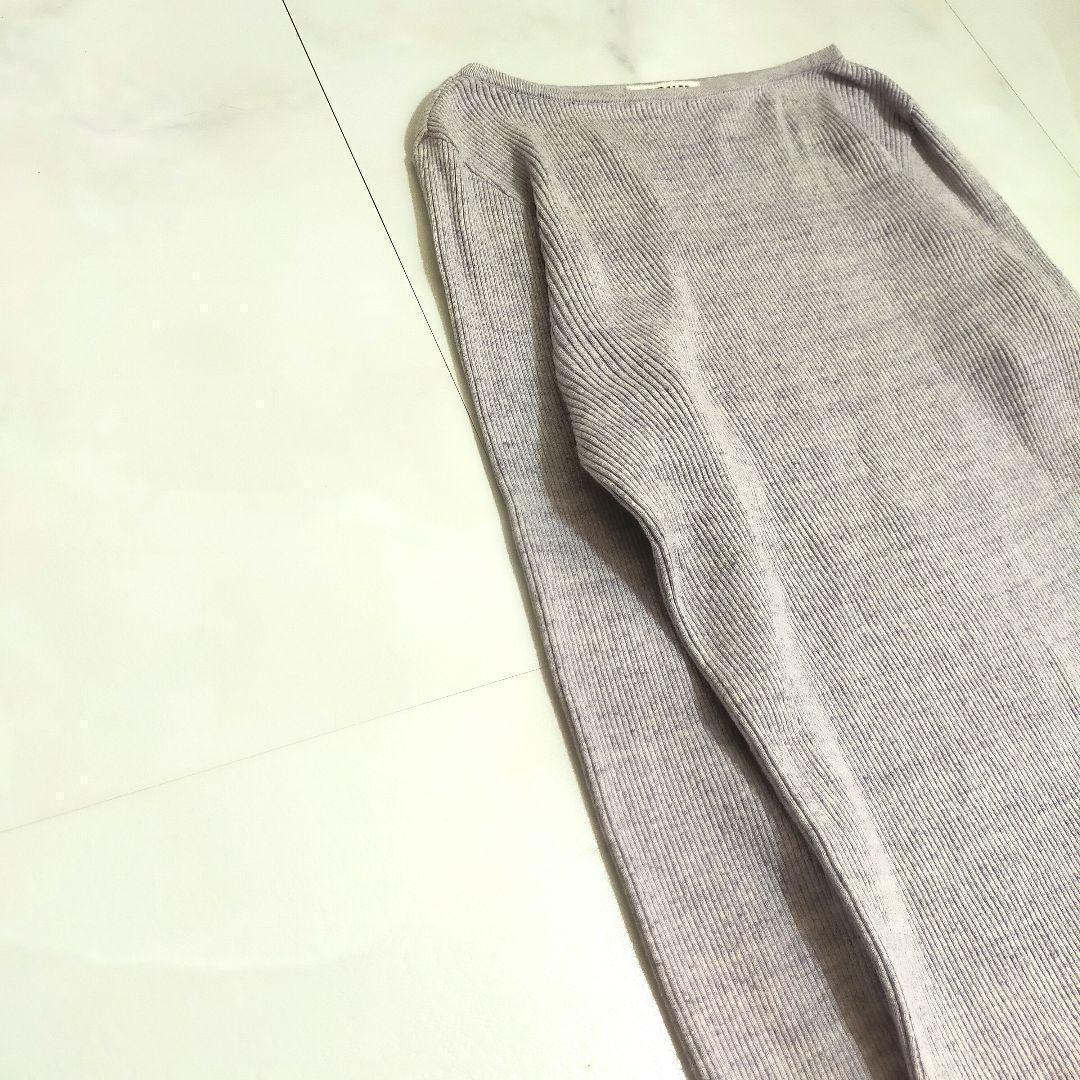 オーラリー AURALEE ロンハーマン ギザ ボートネック　カットソー 1