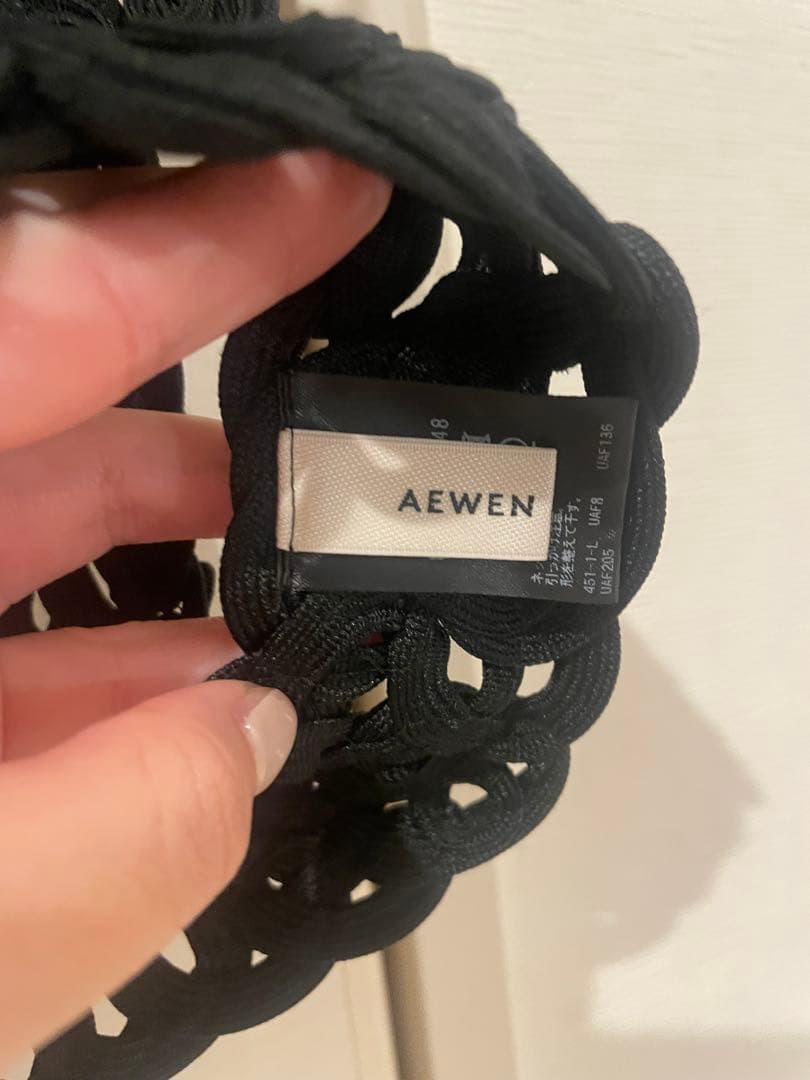 美品⭐︎AEWEN MATOPH 25SS レース編み ビスチェ