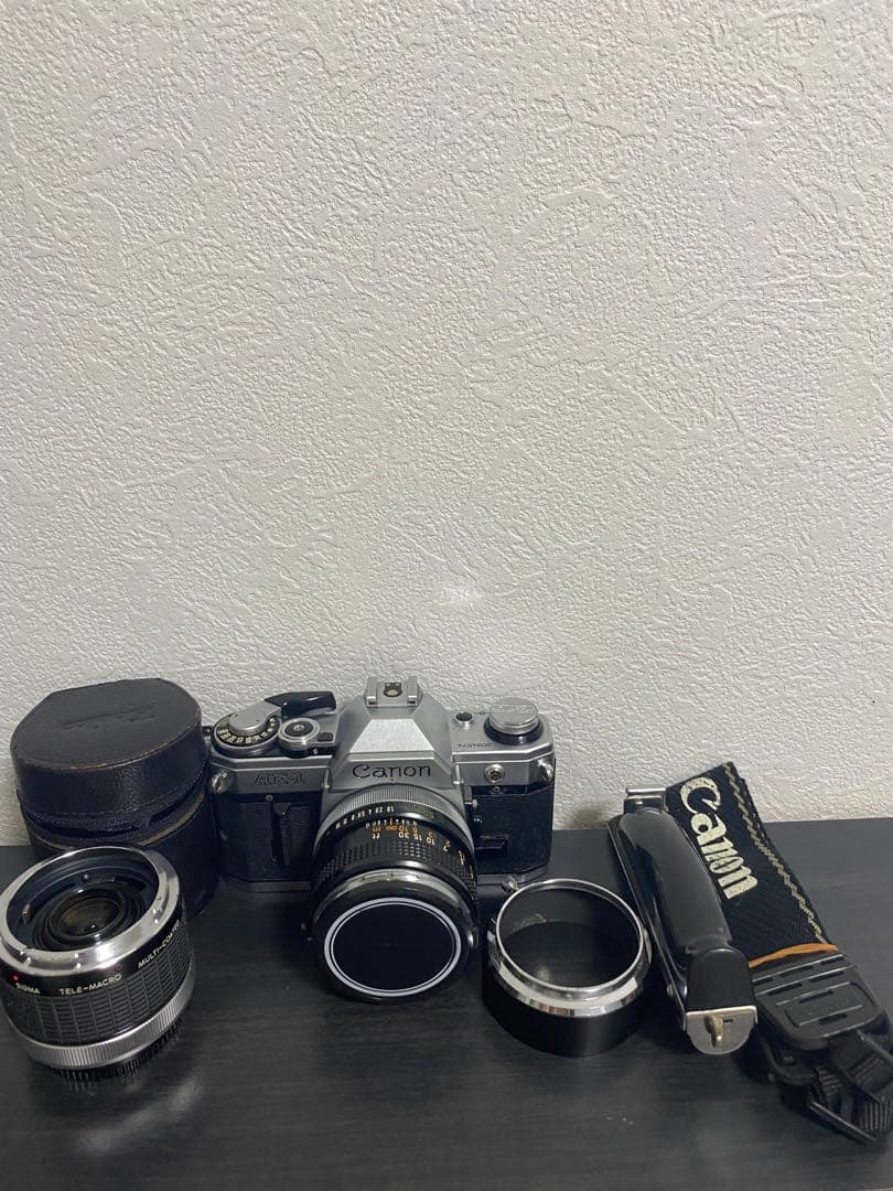 Canon AE-1 Lens FD 50mm f/1.8 付属品付き