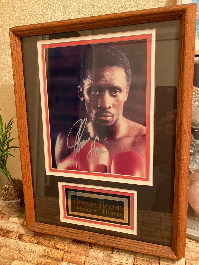 トーマス・ハーンズ 直筆サイン入り写真 フレーム付き
