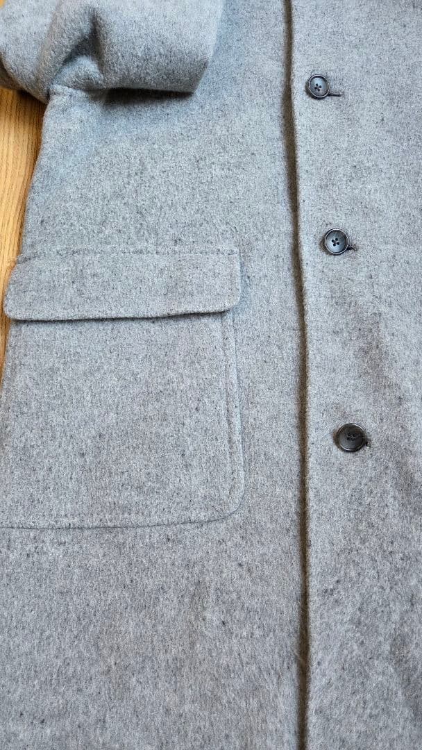 MUJI Labo無印良品 紳士 カシミヤ混ダッフルコート 美品