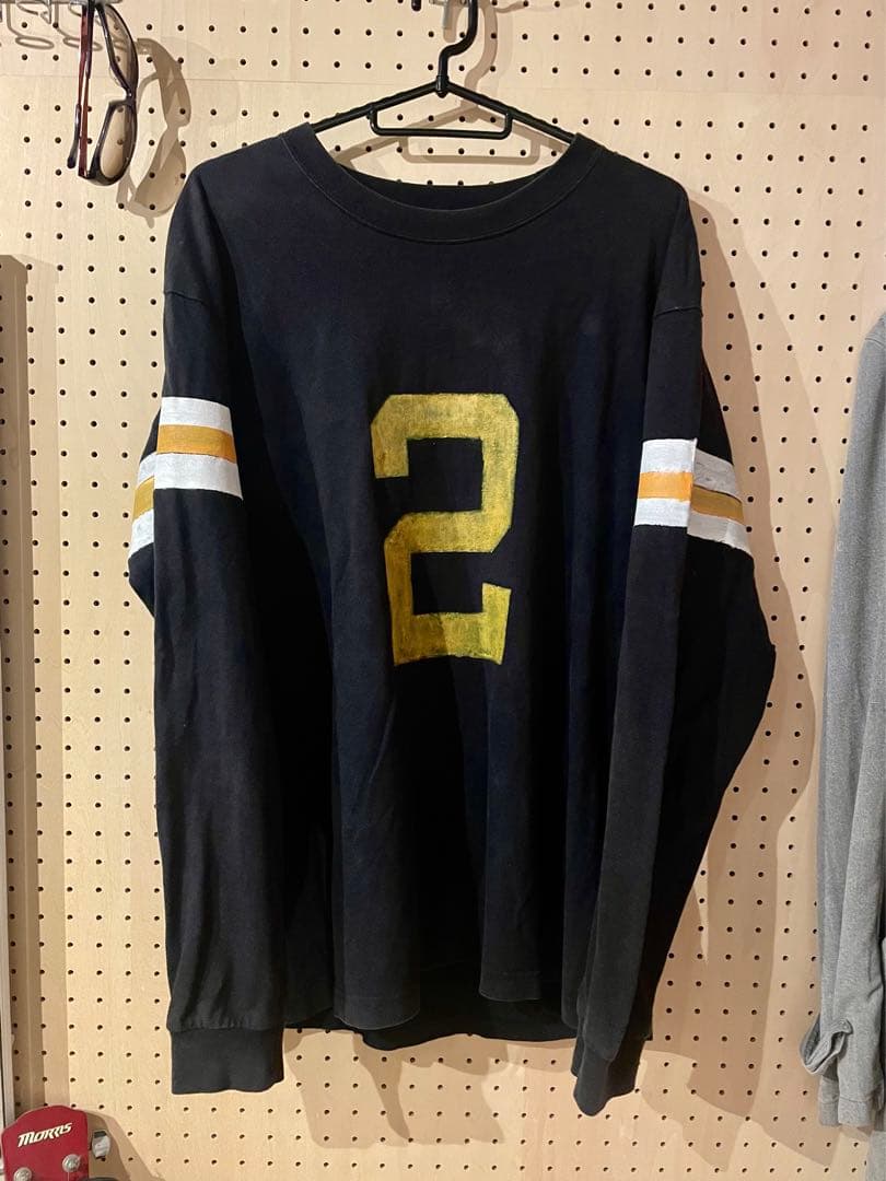 ナンバリングシャツ　　ロンT 古着　ヴィンテージ　常田大希