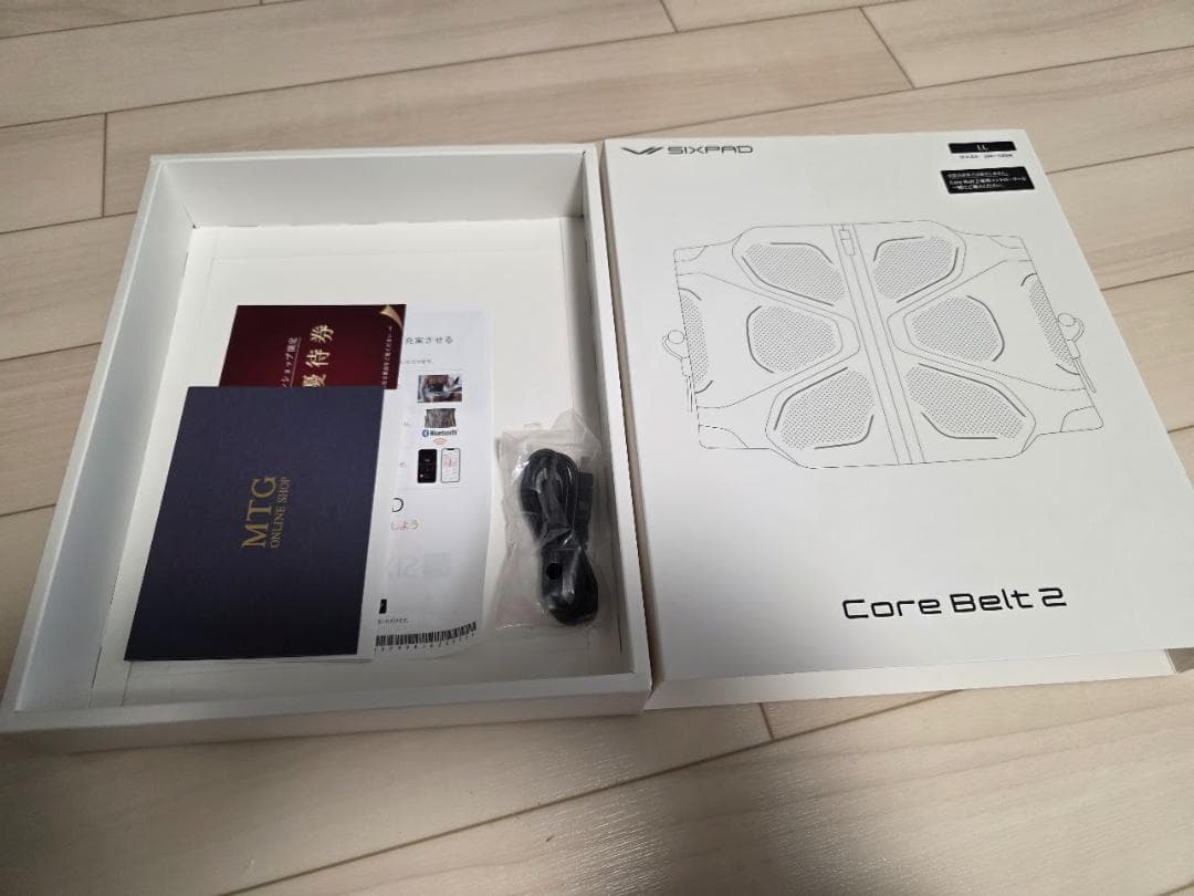 シックスパッド Core Belt 2 LLサイズ 中古美品