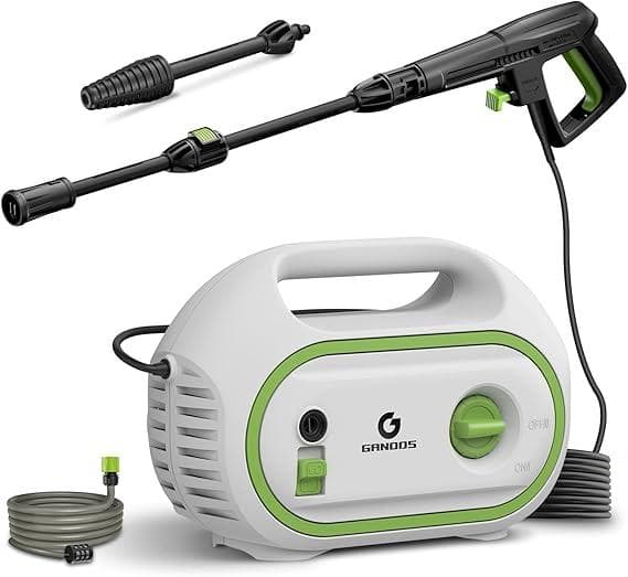 ハイパワー！ 高圧洗浄機 1400W 50Hz/60Hz 給水 蛇口・バケツ両用