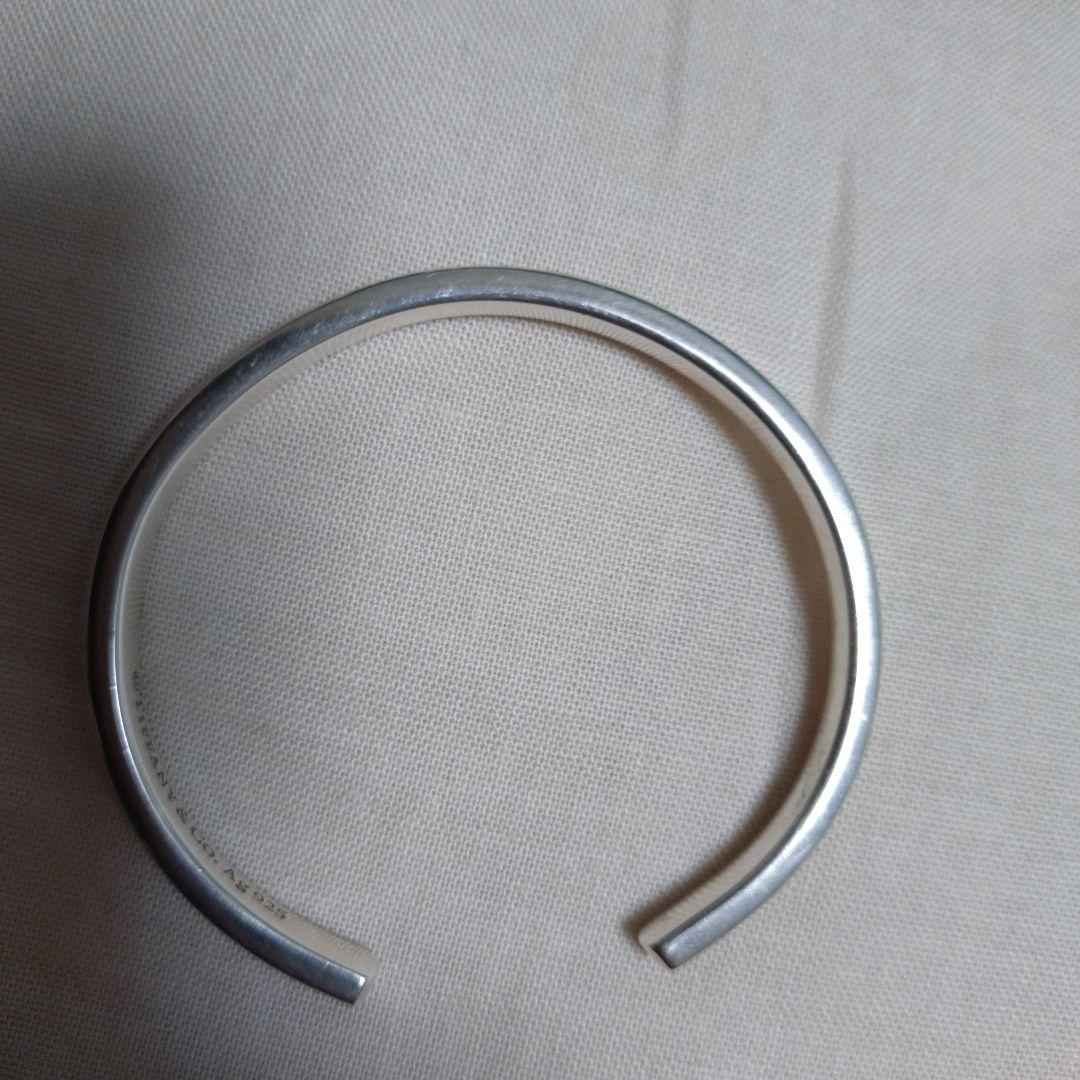 最終大値下げ！美品 ティファニー 1837™ カフ シルバーナローバングル M