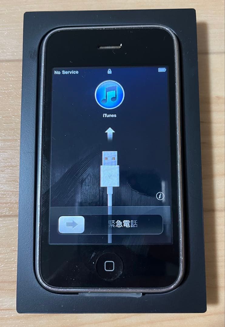 【動作品/美品】iPhone3G 16GB ブラック ソフトバンク