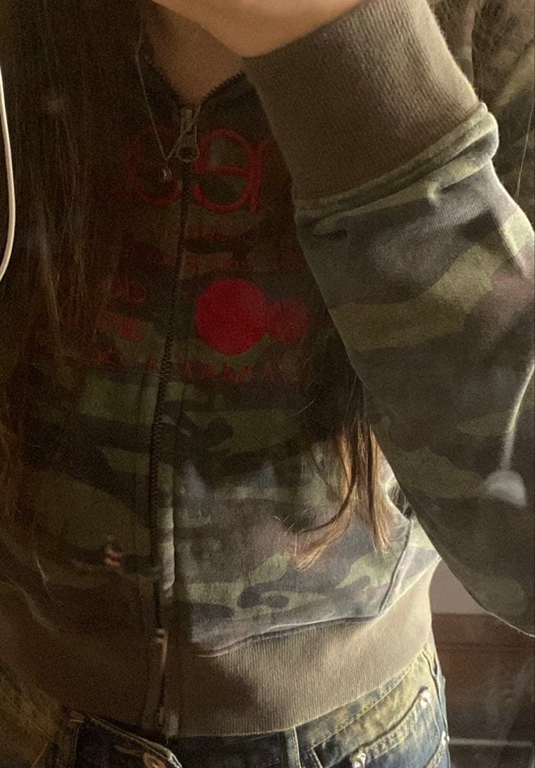 トップス aeae hood zip up