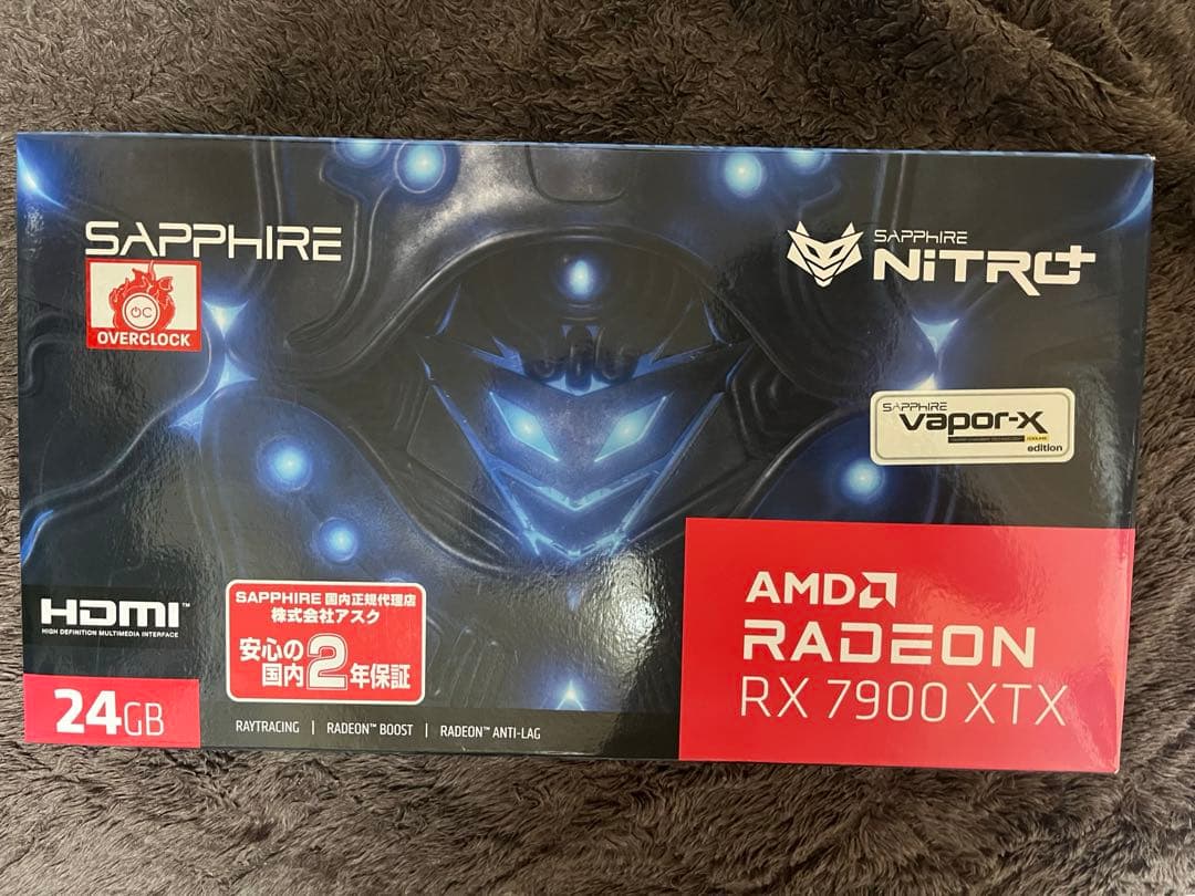 グラフィックボード・グラボ・ビデオカード Sapphire NITRO+ RX 7900XTX OC