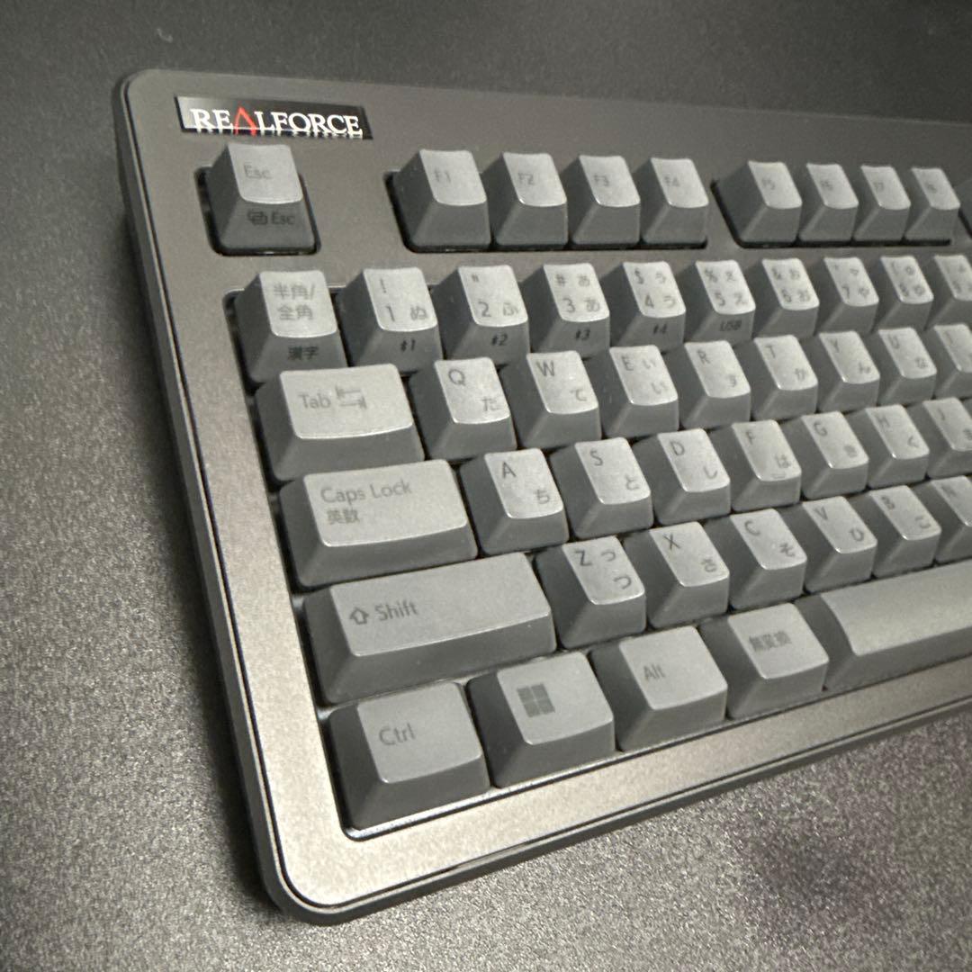REALFORCE テンキーレス 日本語配列 キーボード　R3HC11