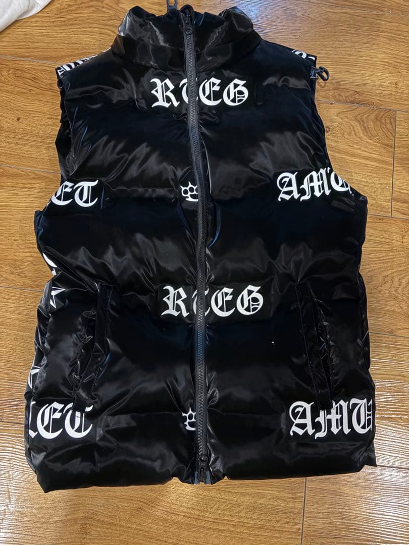 RTEG アダムスジャグラー フード付きダウンジャケット 黒