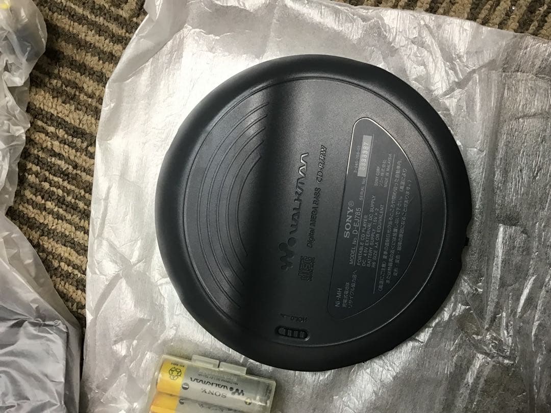 ST-330 SONY DEJ785 ポータブルCDプレーヤー