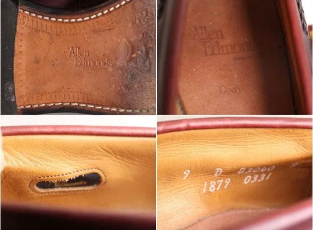 アレンアドモンズ　タッセルローファー　27cm