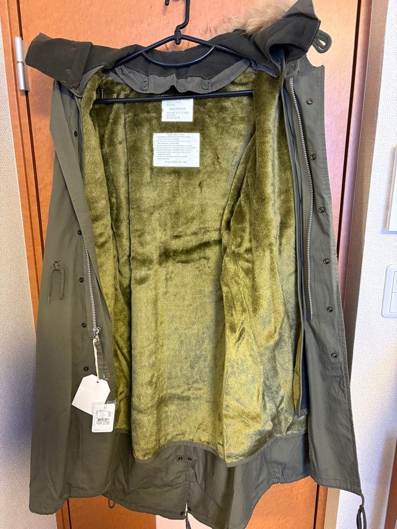 WAIPER/HOUSTON 米軍 M-51パーカ/リアルファーフードのセット