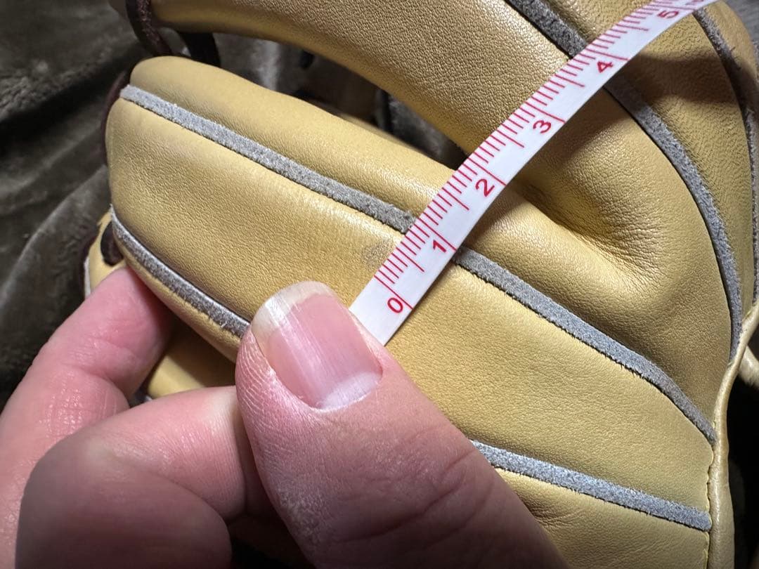 【中古】ウィルソン　Wilsonstaff　一般軟式用　内野87型　湯もみ型付け