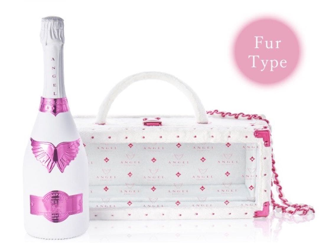未使用　エンジェル　シャンパン　バレンタイン　ファー　バレンタイン限定