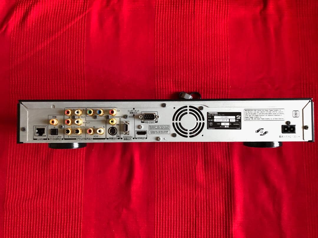 プレーヤー Toshiba HD DVD PLAYER HD-XA2