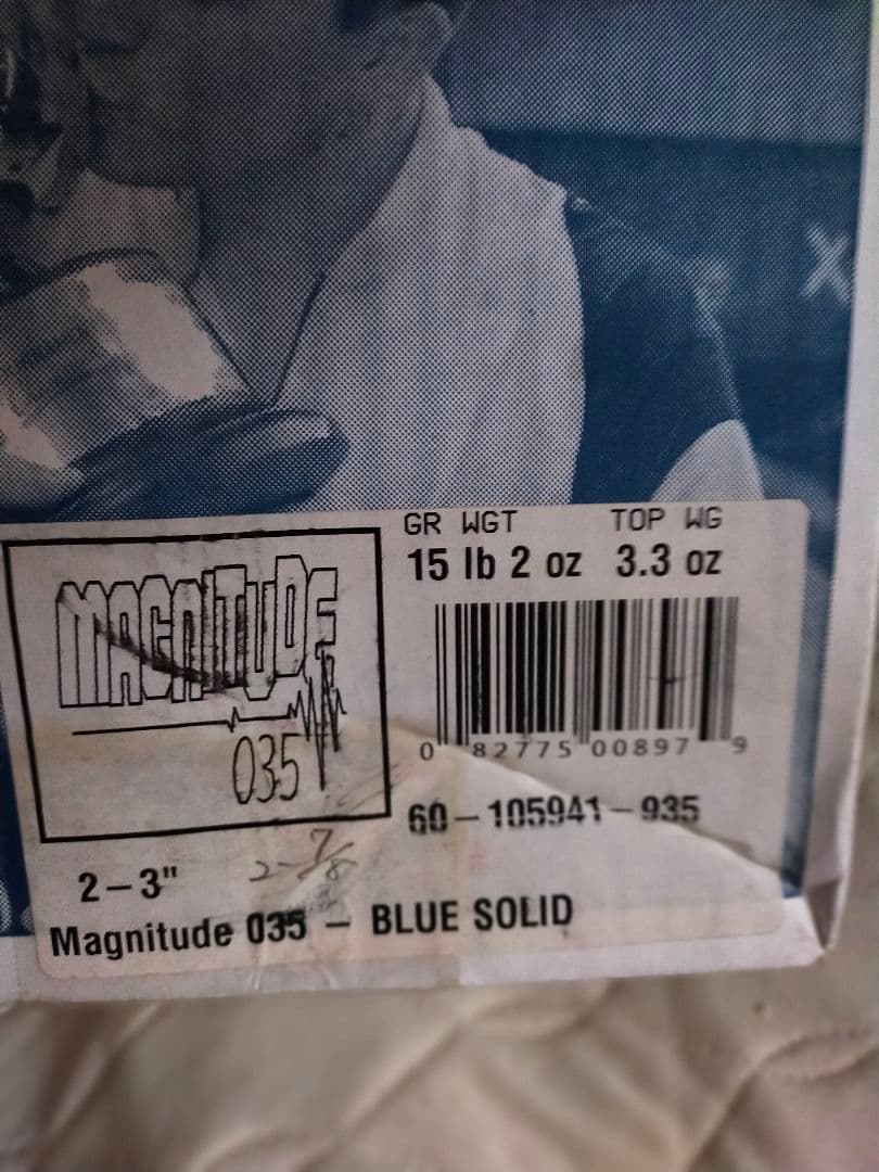 H.Tさま専用【新品未使用】BW マグニチュード・035 15ポンド2オンス