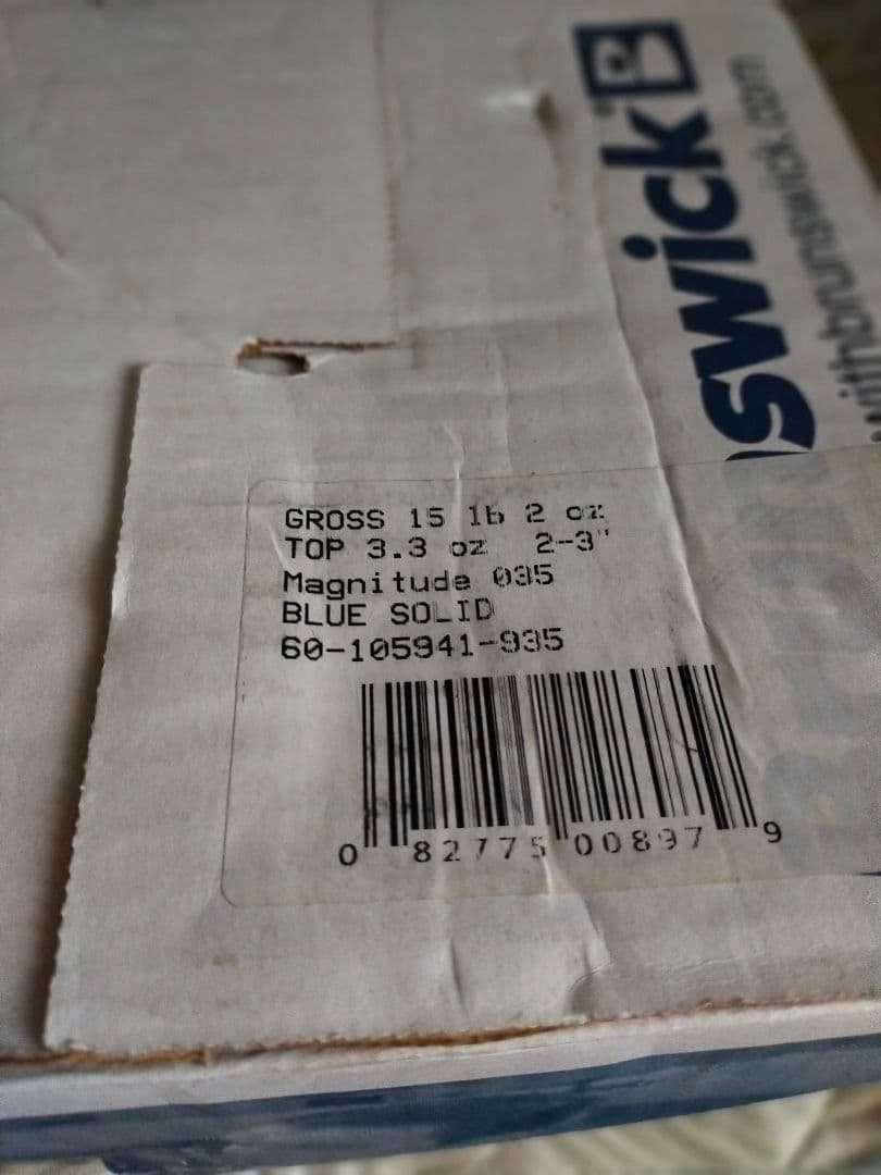 H.Tさま専用【新品未使用】BW マグニチュード・035 15ポンド2オンス