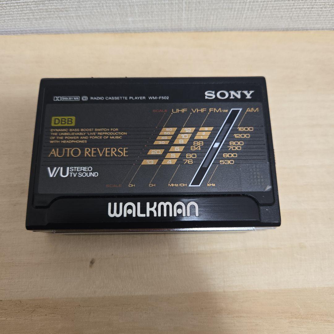SONY WM-F502 カセットプレーヤー