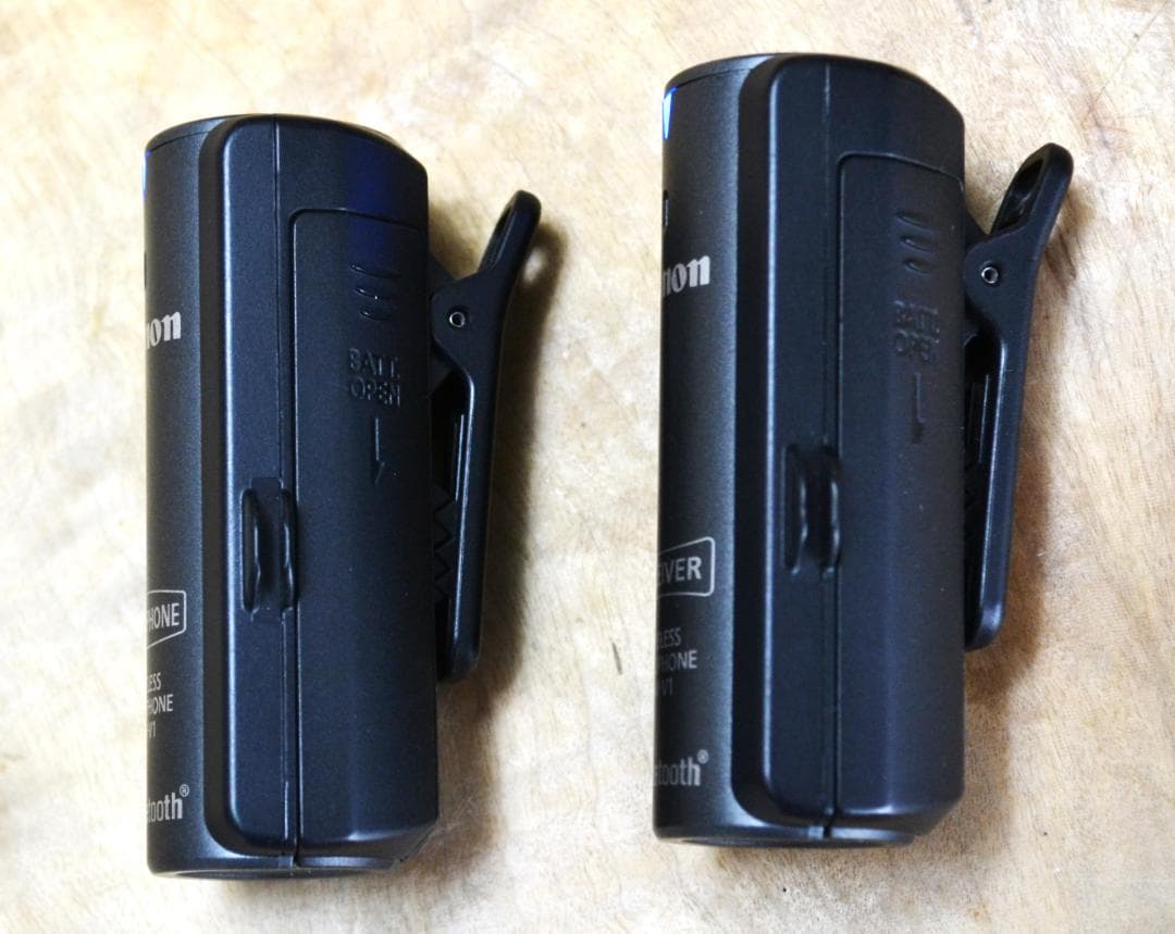 Canon ワイヤレスマイク WM-V1 動作確認済み ケーブル　ウィンドS