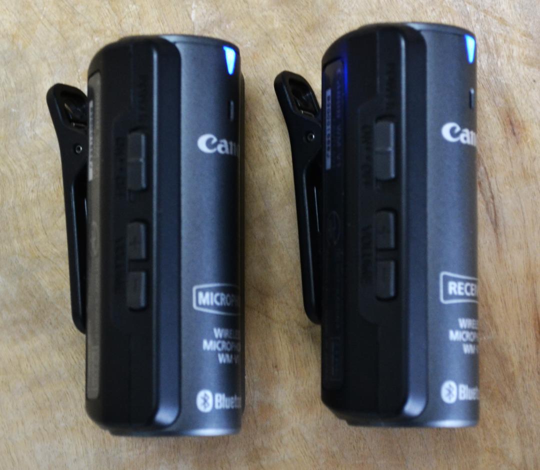 Canon ワイヤレスマイク WM-V1 動作確認済み ケーブル　ウィンドS