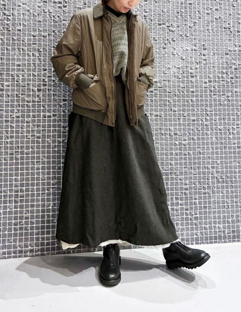2025AW☆パドカレ pas de calais Vネックベスト ジレ ニット