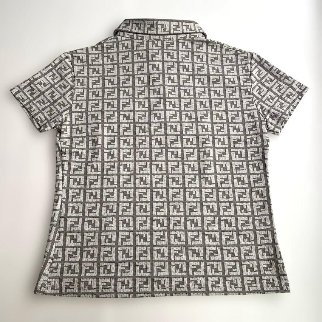 フェンディ Fendi ズッカ柄 ポロシャツ トップス Y2K