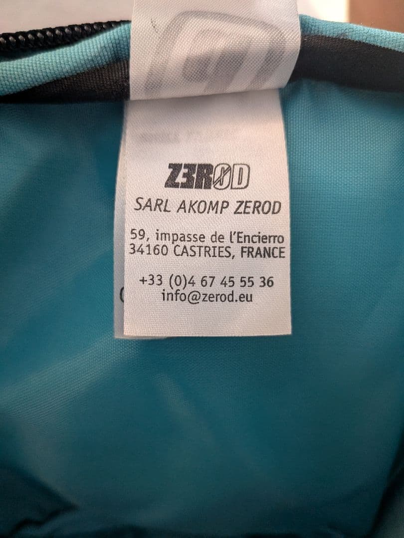 トライアスロン　Z3R0Dトランジションバッグ