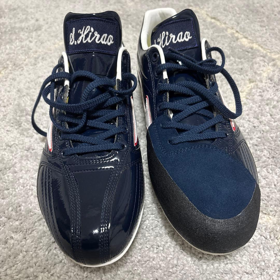 Mizuno グローバルエリートスパイク ネイビー　　左投手用　新品