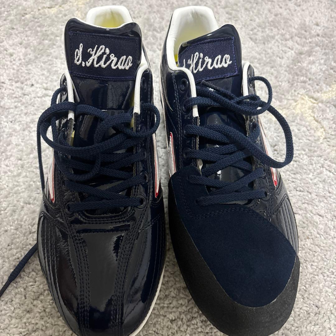 Mizuno グローバルエリートスパイク ネイビー　　左投手用　新品