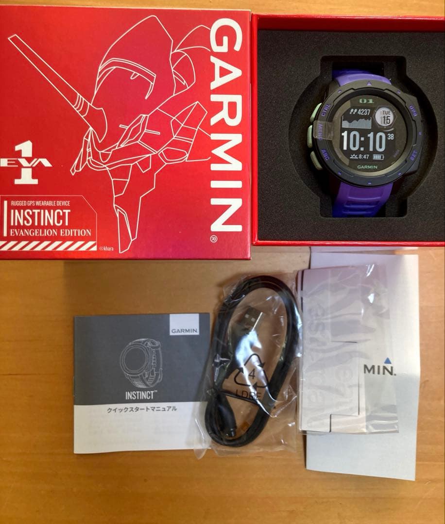 ガーミン instinct EVANGELION EDITION UNIT
