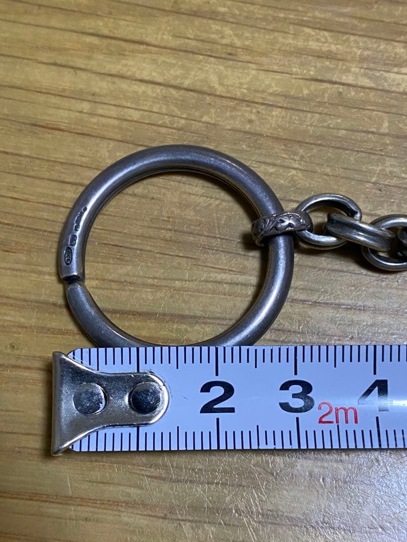 RUST ウォレットチェーン　シルバー925 ホールマーク　イギリス製