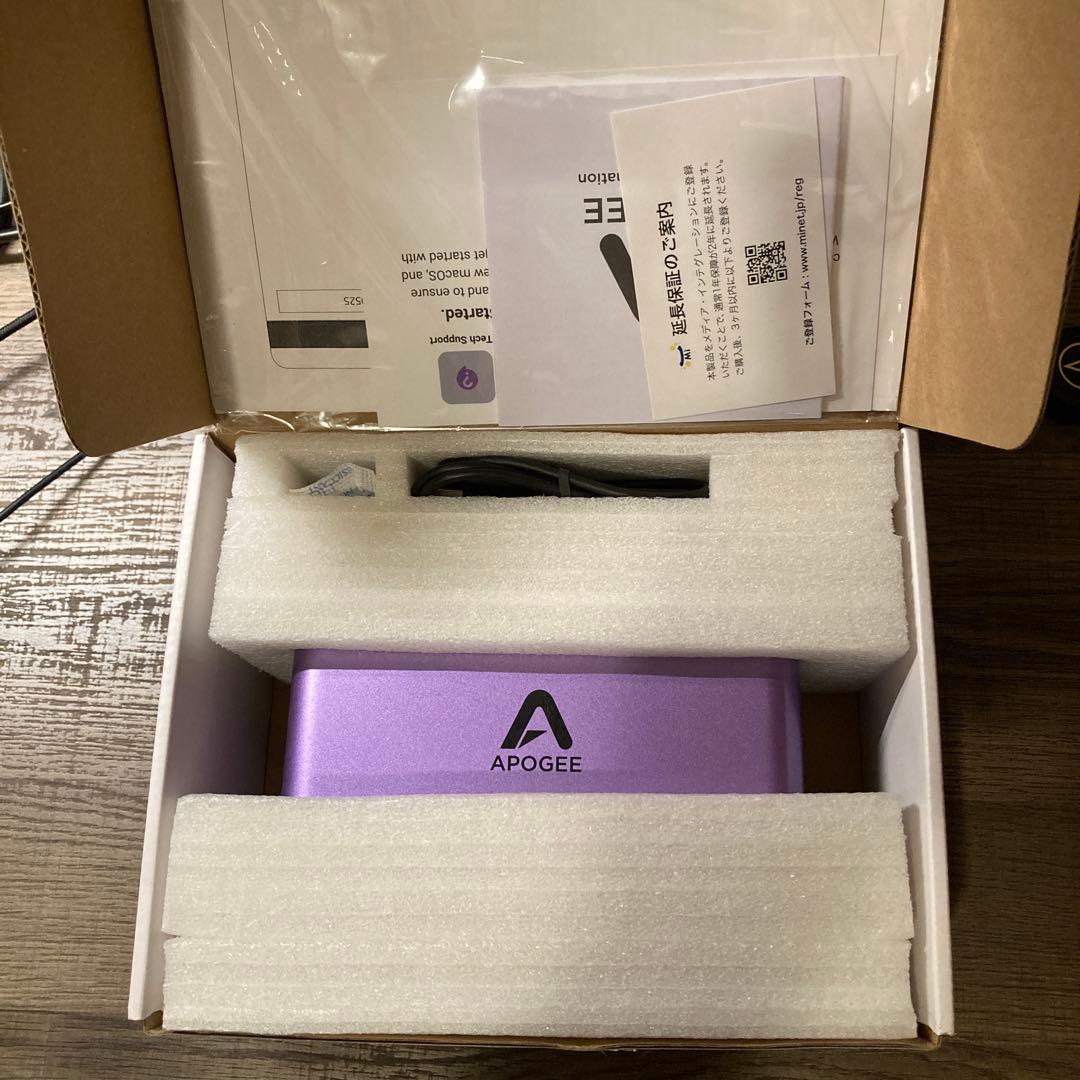 DTM・DAW Myseat APOGEE BOOM