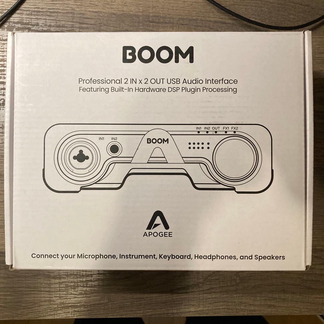 DTM・DAW Myseat APOGEE BOOM