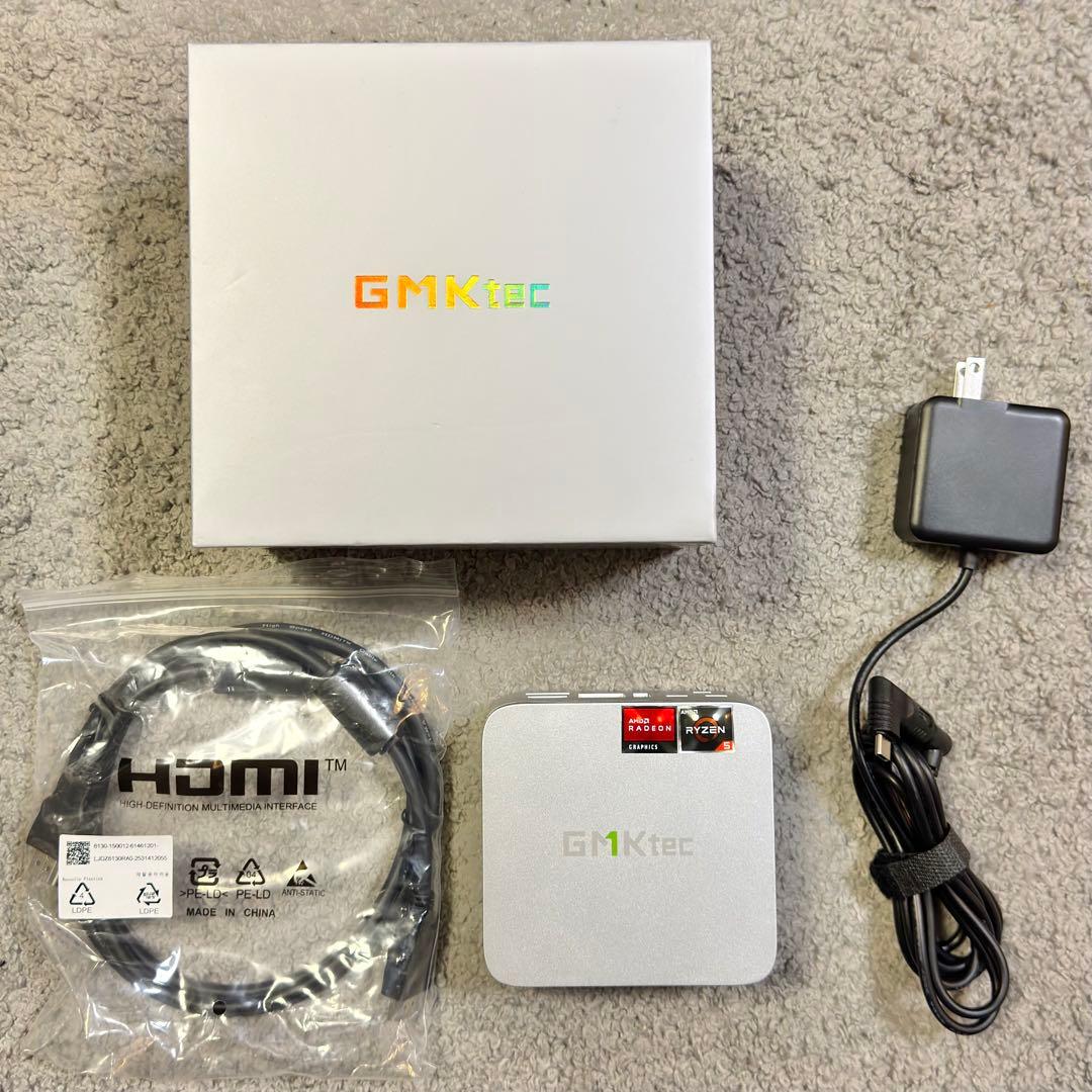 美品 GMKtec Nucbox G10 512GB (メモリ無し) ミニPC