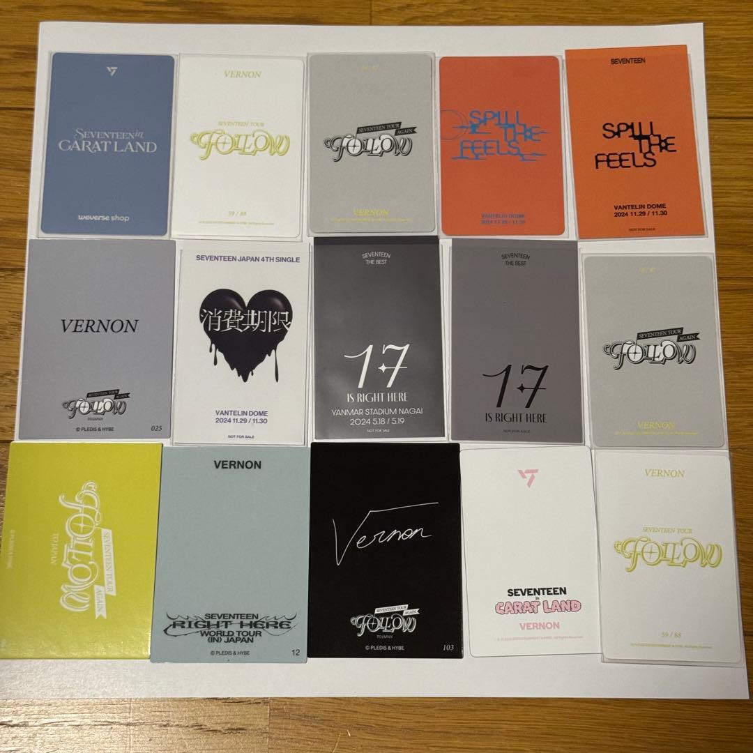 SEVENTEEN VERNON バーノン トレカ