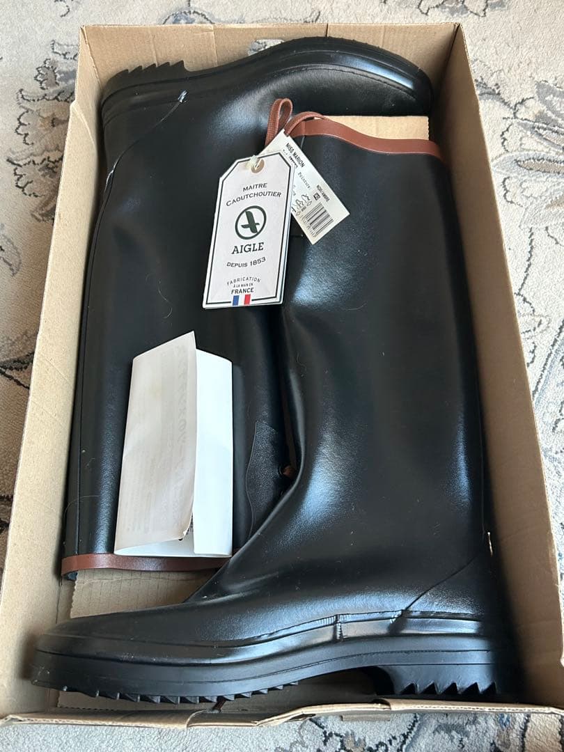 AIGLE MISS MARION RAIN BOOTS レインブーツ 25cm