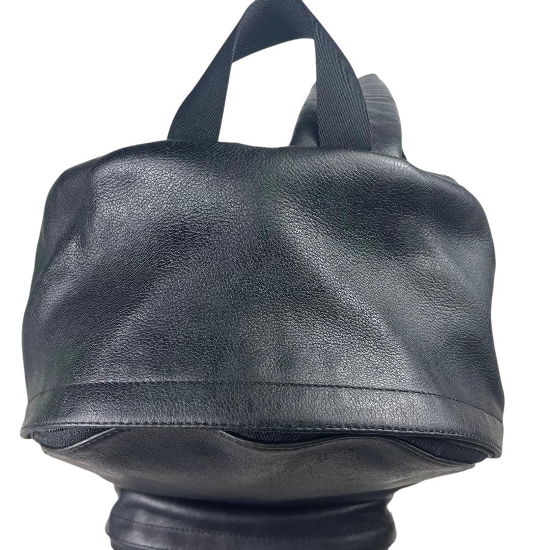 COACH コーチ レザー リュック ブラック 大容量 ロゴ A4 PC 収納