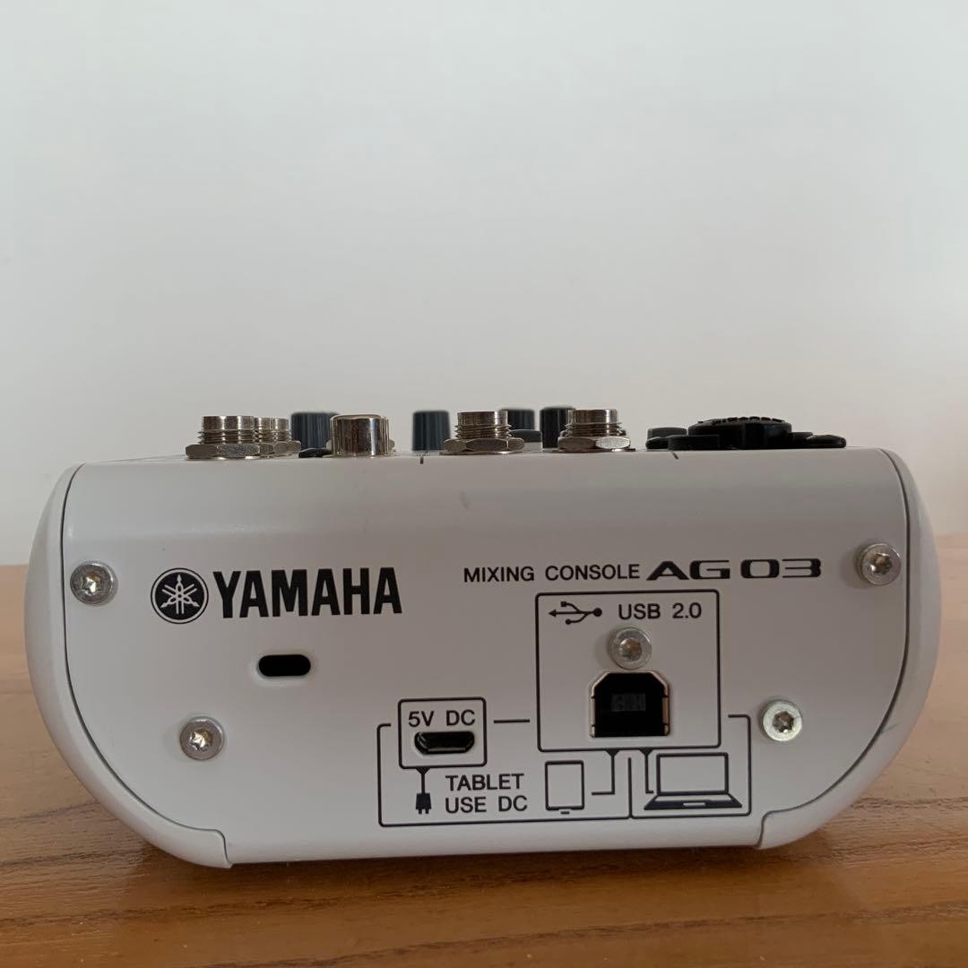 YAMAHA AG03 ミキシングコンソール　本体のみ