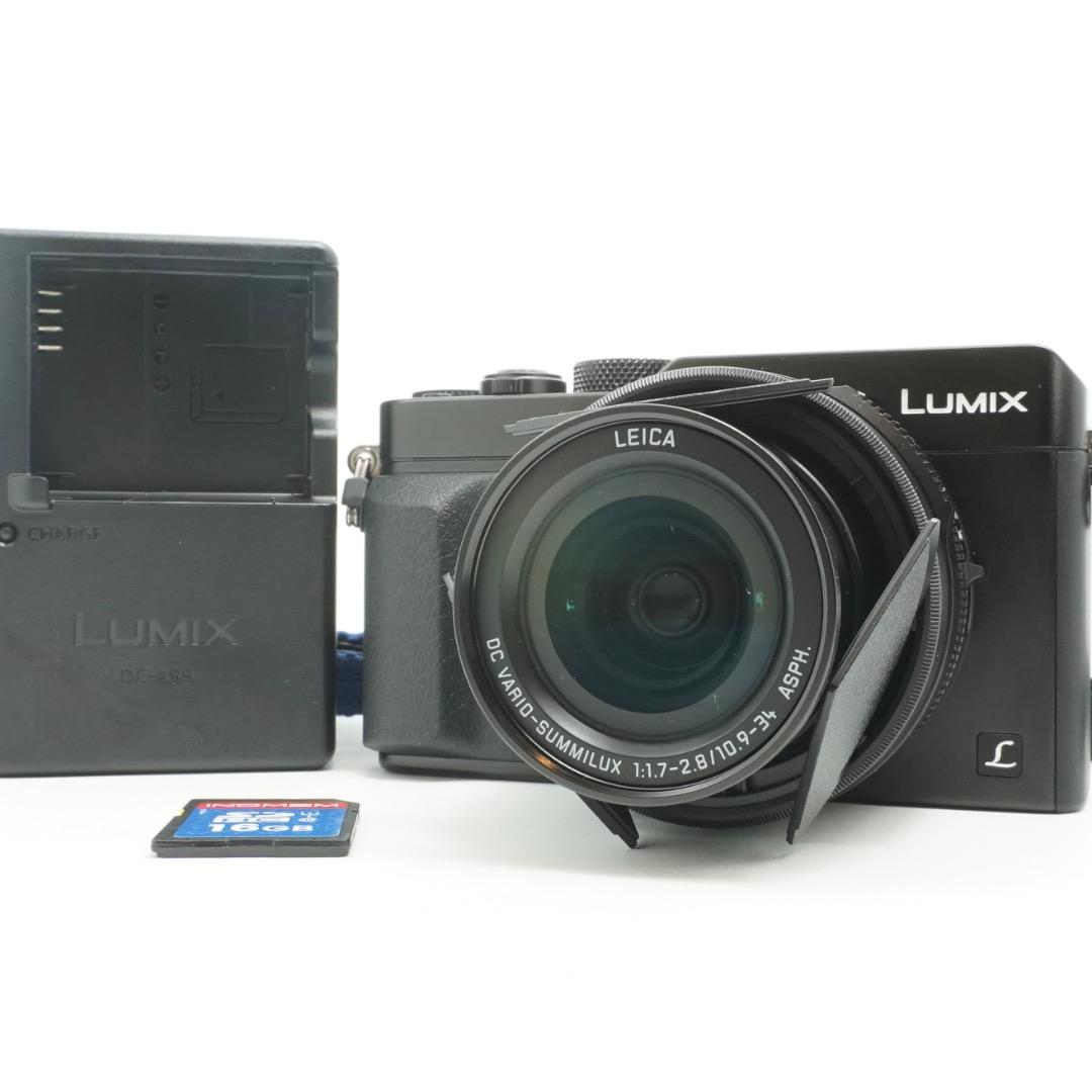 【美品】Panasonic LUMIX DMC-LX100 ブラック セット