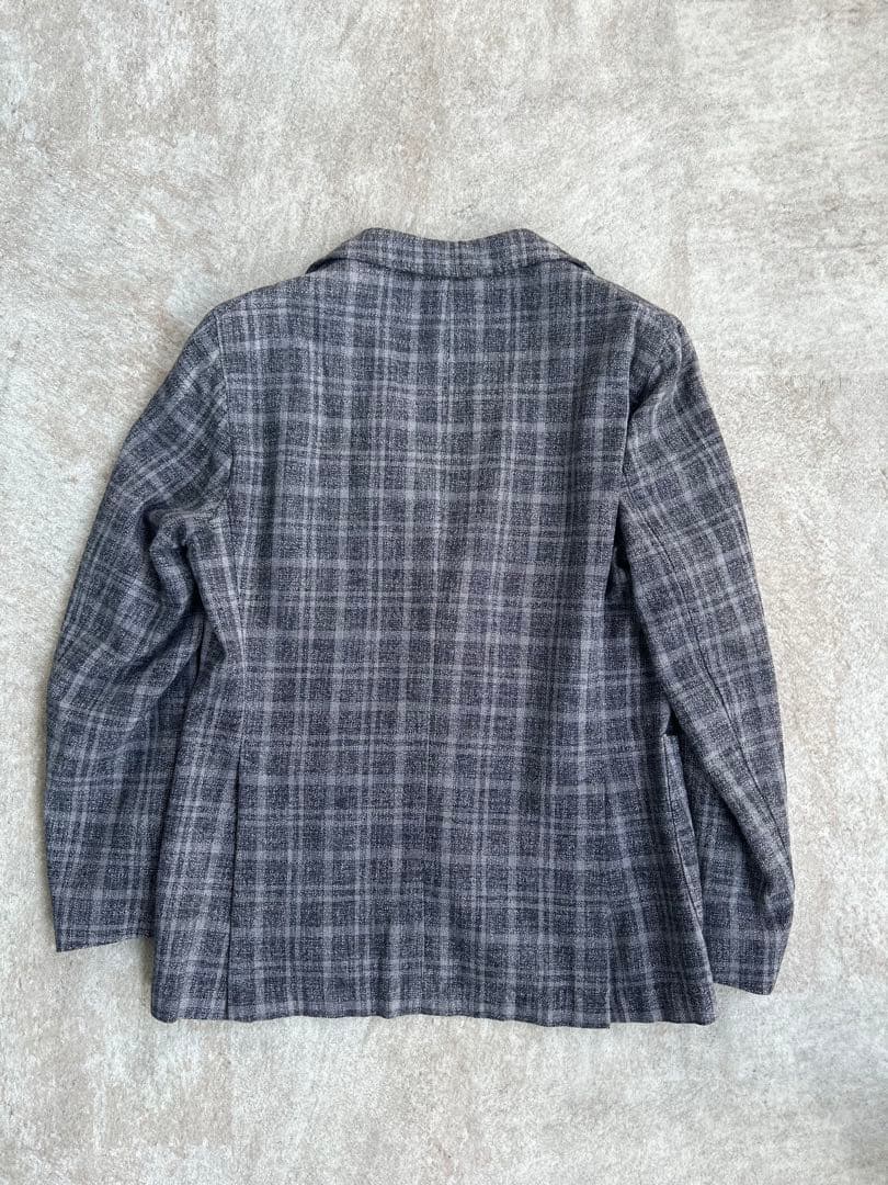 【美品】L.B.M.1911チェック柄 チャコール 50R（L）