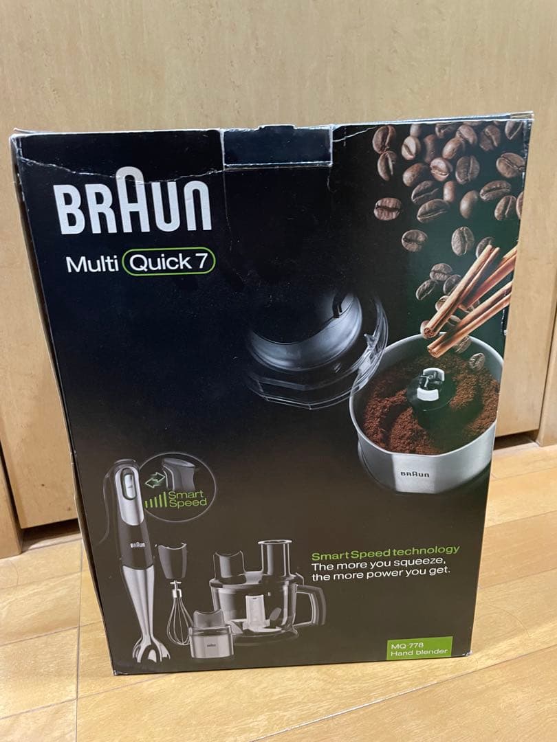 ハンドブレンダー　BRAUN Multi Quick7 MQ778