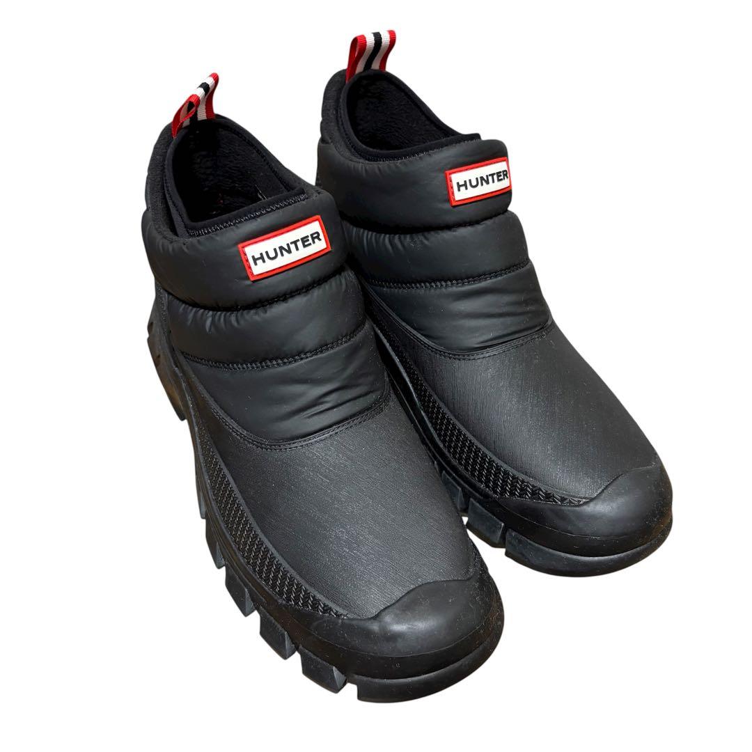 【未使用】HUNTER MENS ハンターメンズ レイン スノー ブーツ28cm