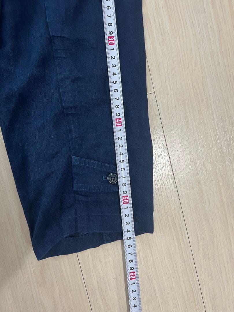 ポータークラシック　Porter Classic ガウン　リネン ノーカラー