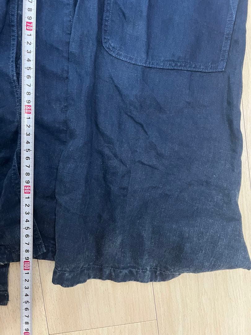 ポータークラシック　Porter Classic ガウン　リネン ノーカラー