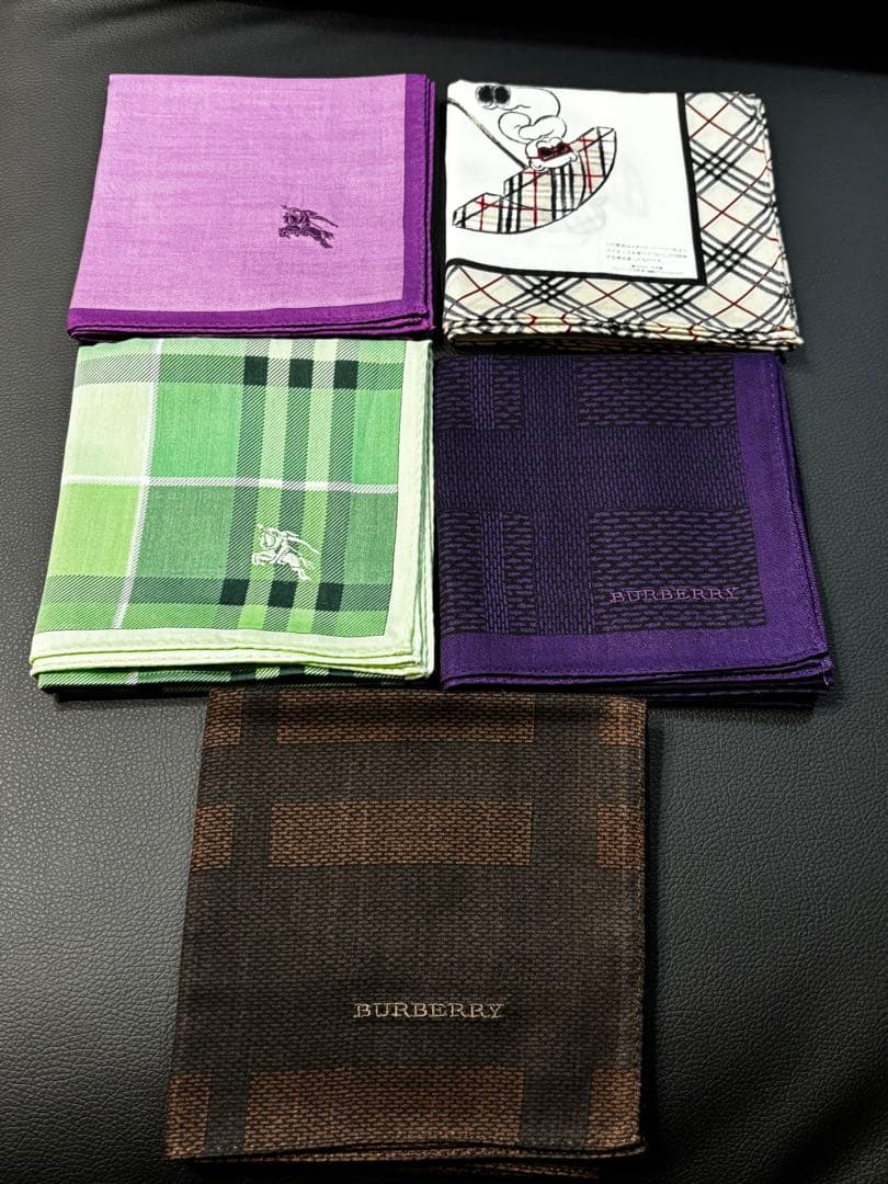 Burberry ハンカチセット 10枚