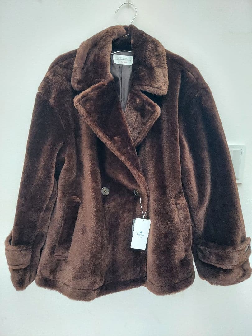 【新品・未使用】高山直子 ショートボアコート　URBAN RESEARCH