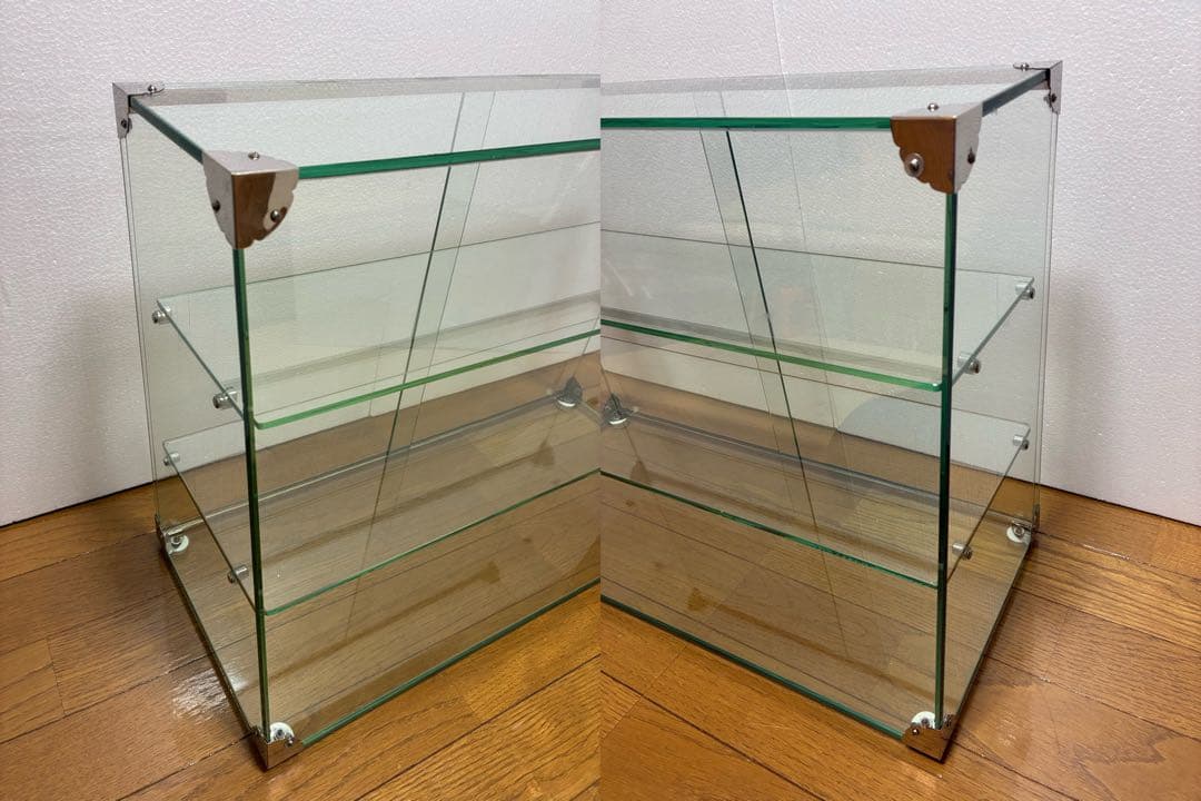 アンティーク中型ガラスケース 昭和45年製