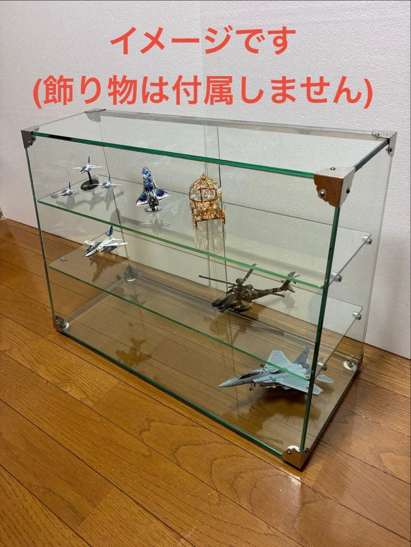 アンティーク中型ガラスケース 昭和45年製