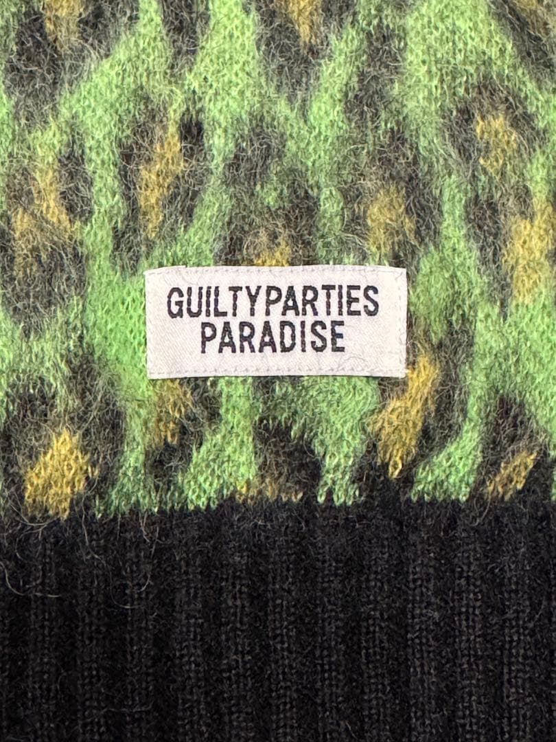 ワコマリア LEOPARD MOHAIRレオパード モヘアセーター